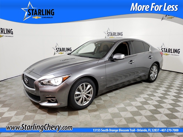 Pre-Owned 2016 INFINITI Q50 3.0t Premium RWD 4D Sedan